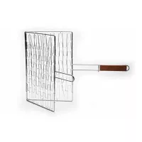Canasta cromada con Agarradera para BBQ de 23.5 Pulgadas OUTSET QC73