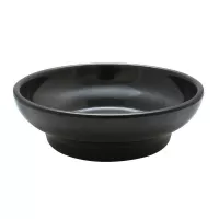 Ramekin para Salsa de 8 Onzas, Color Negro de 4 3/4 Pulgadas de Diametro  THUNDE