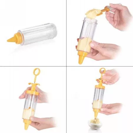 Pistola para Decorar, Set de 8 Boquillas TESCOMA 630527