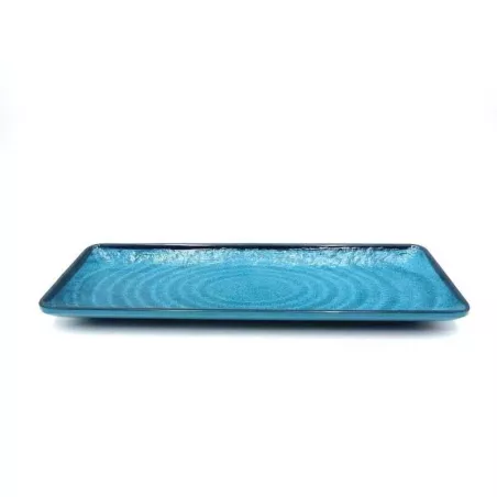 Plato Rectangular de Melamina de Color Verde de 12.2 Pulgadas MASTER CHEF B457-GN