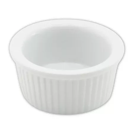 Ramekin de Porcelana Blanca de 2 Onzas  CATER MAX 14202