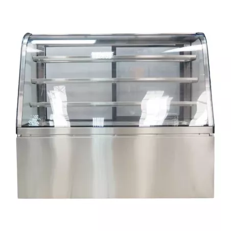 Vitrina Refrigerada 4 Niveles de Acero Inoxidable 150 Centimetros QUANTUM PRO NSR750A