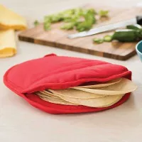Mantenedor de Tela para Tortillas y Pizza de Color Rojo FOX RUN BRANDS 8655 2