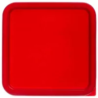 Tapa para Contenedor Cuadrado de 6 y 8 Cuartos, Color Roja THUNDER PLSFT0608C