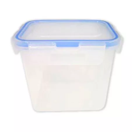 Contenedor Plastico Hermetico de 14 x 10 x 12 Centimetros de 0.85 Litros MASTER CHEF OM0012