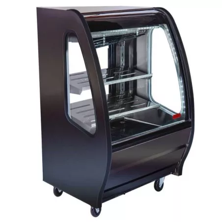 Vitrina Exhibidora de Color Negro de 100 Centimetros TORREY TEM-100 NEGRA