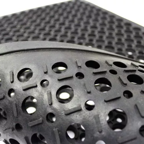 Alfombra de Cocina de Color Negro de 36 x 60 x 3/8 Pulgadas MASTER CHEF FMS-35B