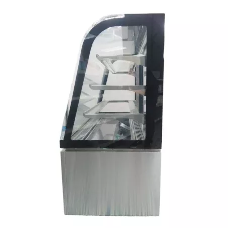 Vitrina Refrigerada 4 Niveles de Acero Inoxidable 150 Centimetros QUANTUM PRO NSR750A