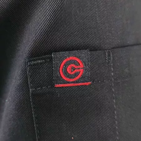 Gabacha Ejecutiva de Color Negro Talla L CHECKEDOUT CU104C0100F-L