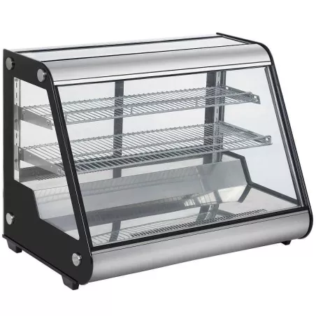 Vitrina Refrigerada de 3 Niveles de 88 x 58 x 68 Centimetros QUANTUM PRO RDC160H