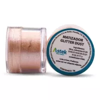Matizador Glitter Dust Oro Rosado de 3 Gramos ASTEK GD002
