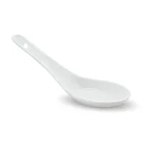 Cuchara de Sopa de Porcelana Blanca 5 Pulgadas CATER MAX 8789A