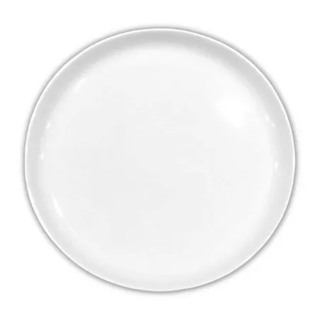 Plato Redondo Coupe de Porcelana 10 Pulgadas Blanco ARNI C1565