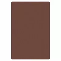 Tabla de Picar de Polietileno de 18 x 24 Pulgadas, Color Cafe THUNDER PLCB241805BR