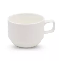 Taza para Cafe de Porcelana para 7 Onzas Blanco ARNI S3962