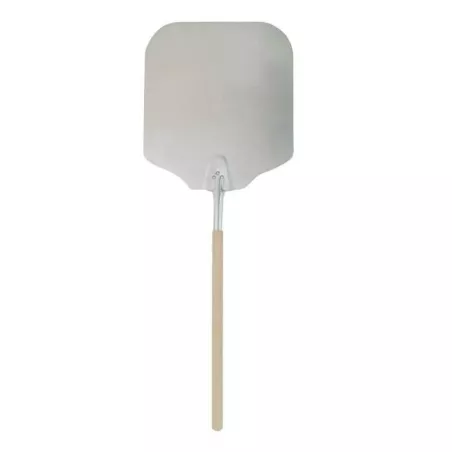 Pala de Aluminio para Pizza de 16 x 18 Pulgadas con Agarradera de Madera de 52 Pulgadas MASTER CHEF APP-1652