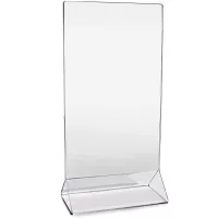 Porta Menu Acrilico de 4 x 8 Pulgadas MASTER CHEF TCH-48