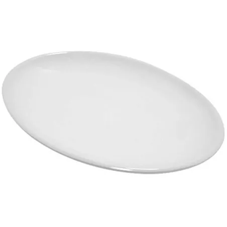 Plato Ovalado Coupe de 12 x 8.5 Pulgadas de Color Blanco MASTER CHEF B017