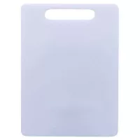 Tabla de Picar de Policarbonato de Color Blanco de 25 x 35 x 1 Centimetros MASTER CHEF 3525-00 WHITE
