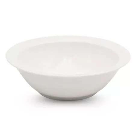 Plato para Frutas de Porcelana de Borde Delgado 5.75 Pulgadas Blanco ARNI S6136