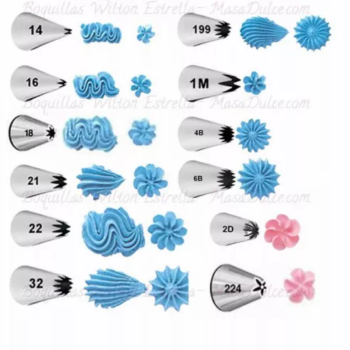 Boquilla para Decoracion # 806 ATECO 806