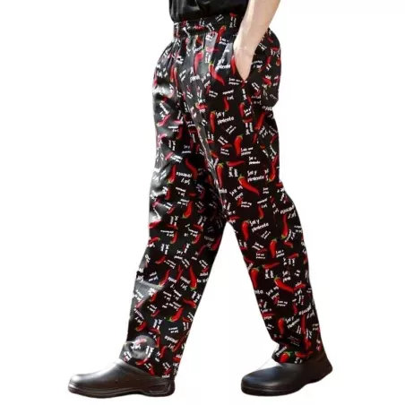 Pantalon Diseno de Chiles 107 Talla L CHECKEDOUT 820217-L