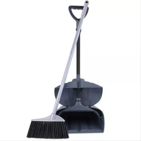 Pala Plegable de Color Negro con Escoba MASTER CHEF JW-WGS + SHB