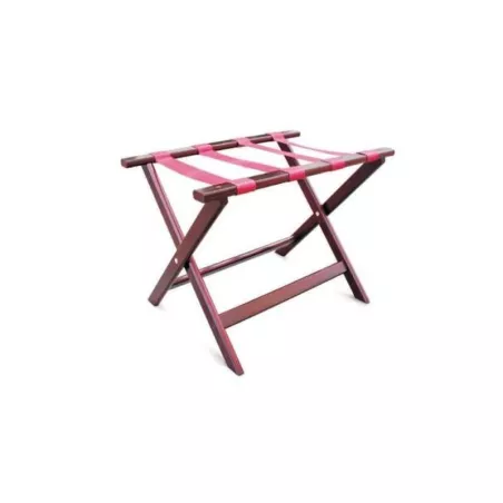 Rack para Maletas de Madera Caoba de 19 Pulgadas MASTER CHEF LRW-19