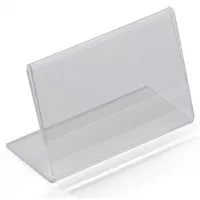 Porta Tarjetas de  Acrilico de 3,5 x 2 Pulgadas MASTER CHEF TCHL-23