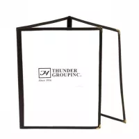 Porta Menu Triple de 8.5 x 11 Pulgadas THUNDER PLMENU-3BL