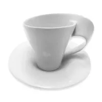 Taza con Plato Zeus de 16 Centimetros CATER MAX 13520