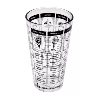 Coctelera de Policarbonato de Medidas MASTER CHEF JW-BMC