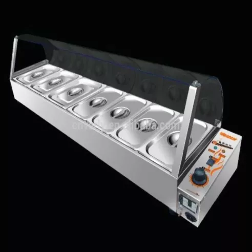 Bano Maria Electrico de 7 Fosas con Protector 220 V QUANTUM PRO VB-96