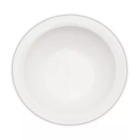 Plato para Frutas de Porcelana de Borde Delgado 5.75 Pulgadas Blanco ARNI S6136
