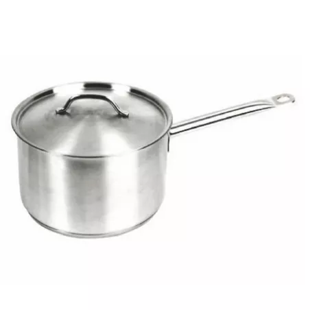 Olla Salsera de Acero Inoxidable con Tapa de 6.2 Quartos MASTER CHEF SP-65