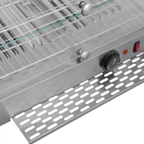 Urna Caliente Recta de 2 Niveles de 56 x 36 x 38 Centimetros QUANTUM PRO HDR250C