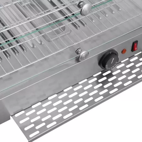 Urna Caliente Recta de 2 Niveles de 56 x 36 x 38 Centimetros QUANTUM PRO HDR250C