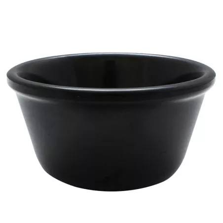 Ramekin de 4 Onzas Color Negro de 3.38 Pulgadas de Diametro THUNDER ML538BL1