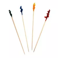 Palillo Decorado con Celofan de 4 Pulgadas, Caja con 1000 Unidades SIN ASIGNAR 405078