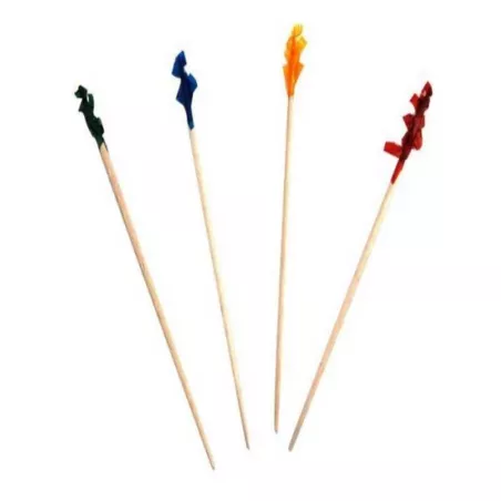 Palillo Decorado con Celofan de 4 Pulgadas, Caja con 1000 Unidades SIN ASIGNAR 405078