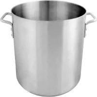 Olla Stock de Aluminio sin Tapa de 16 Quartos MASTER CHEF ASTP-16