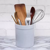 Porta Cubiertos de 5.5 Pulgadas, Color Gres Blanco FOX RUN BRANDS 3950 2