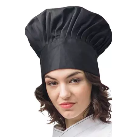 Gorro de Cocina de Color Negro Talla M CHECKEDOUT U402S0100A-M