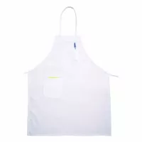 Delantal Peto de 1 Bolsillo de Color Blanco MASTER CHEF BAP-WH