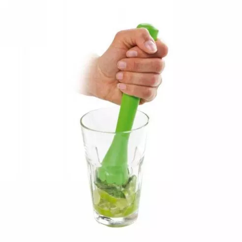 Muddler de Plastico de 20 Centimetros, Color Verde TESCOMA 308836