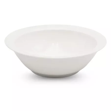 Plato para Cereal de Porcelana Borde Delgado 7 Pulgadas Blanco ARNI S6135