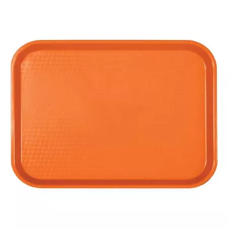 Azafate de Polipropileno de 10 x 14 Pulgadas, Color Naranja THUNDER PLFFT1014RR