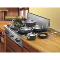 Ollas de Ceramica con Antiadherente de Color Negro, Set 11 Piezas CUISINART 54C-11BK 2