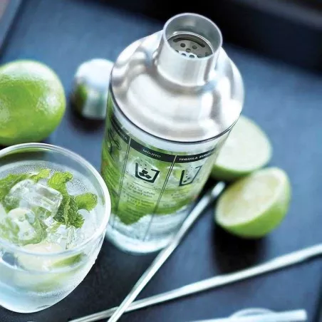 Coctelera de Vidrio Graduada de 12 Onzas OUTSET B327