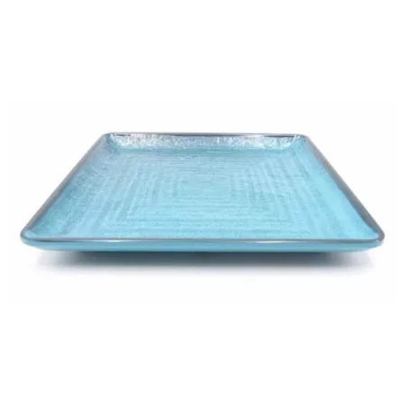 Plato Cuadrado de Melamina de Color Verde de 11 Pulgadas MASTER CHEF B462-GN